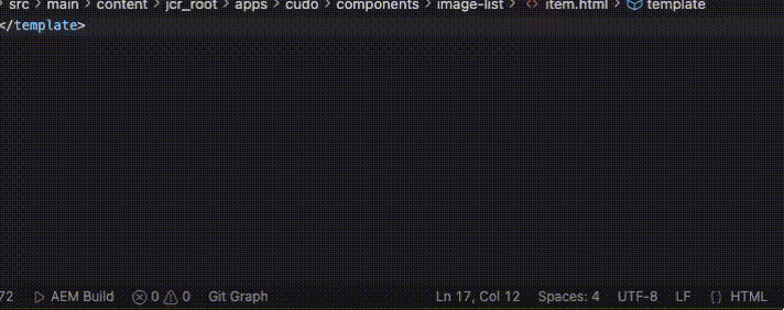 AEM Click Build Demo